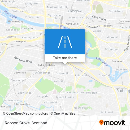 Robson Grove map