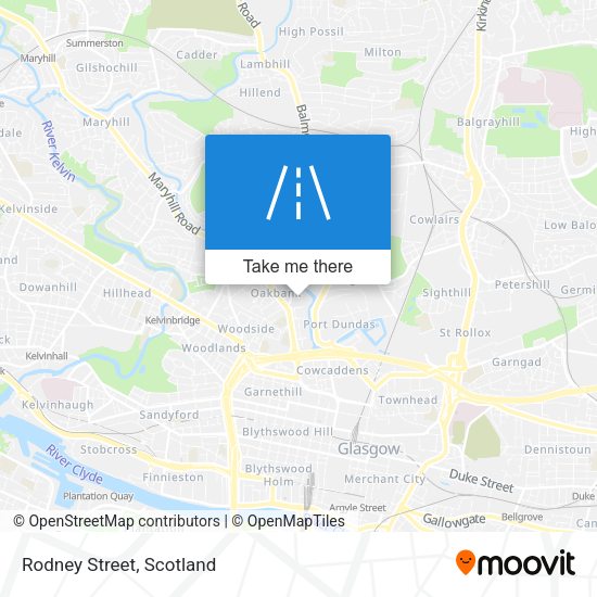 Rodney Street map