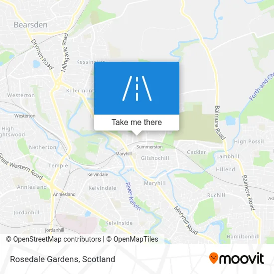 Rosedale Gardens map