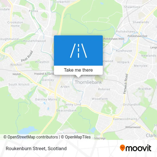 Roukenburn Street map