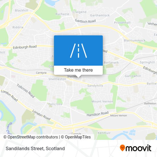 Sandilands Street map