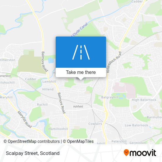Scalpay Street map