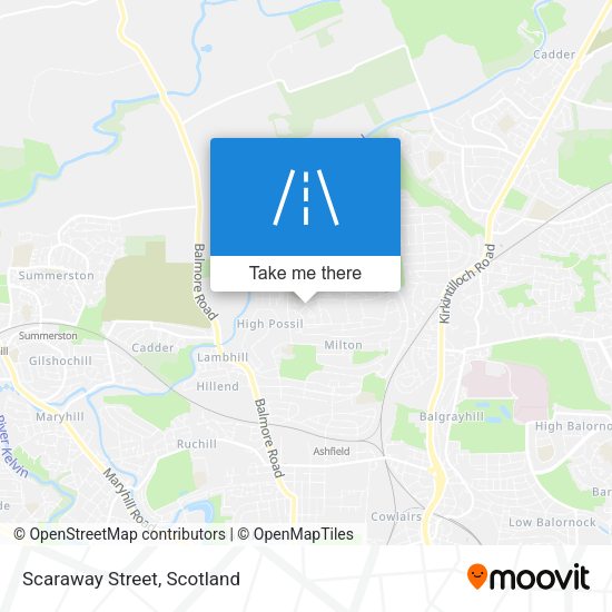 Scaraway Street map