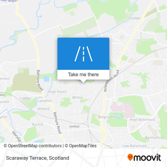 Scaraway Terrace map