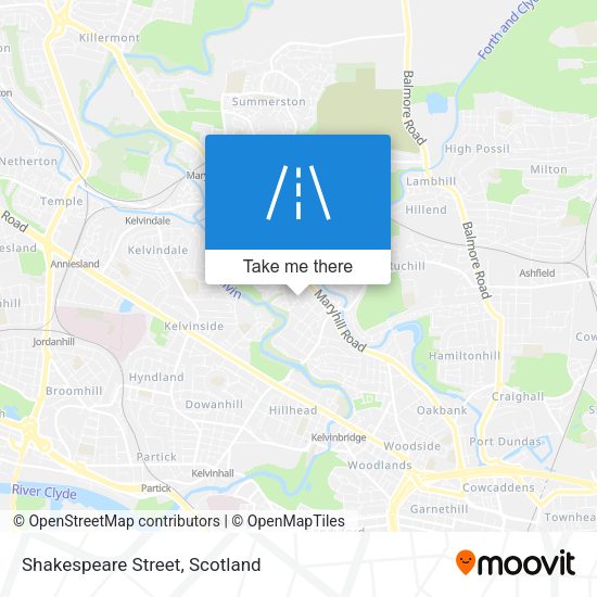 Shakespeare Street map