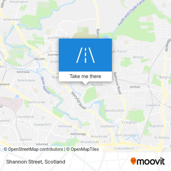 Shannon Street map