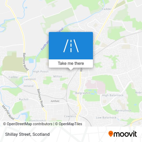 Shillay Street map