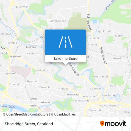 Shortridge Street map