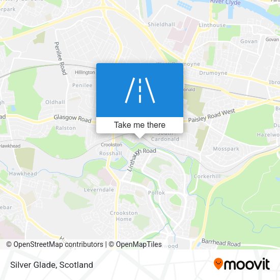 Silver Glade map