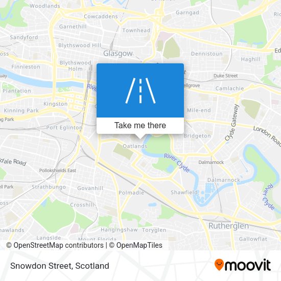 Snowdon Street map