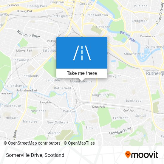 Somerville Drive map