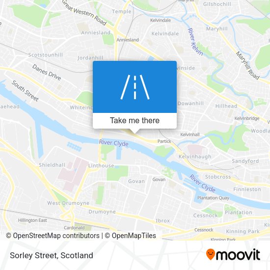 Sorley Street map