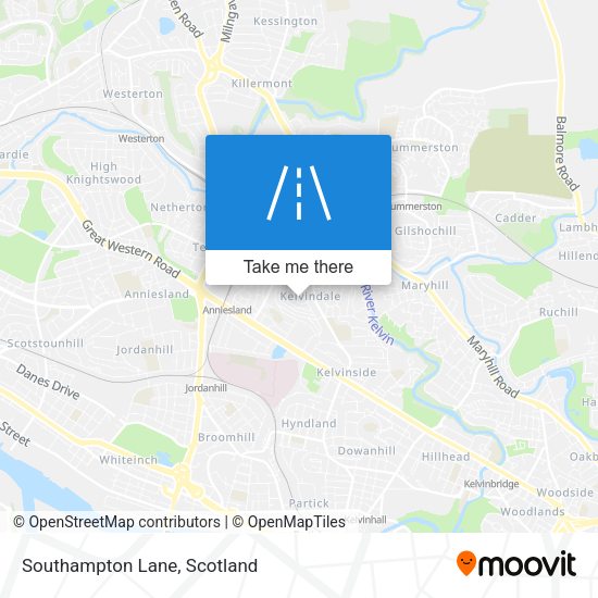 Southampton Lane map