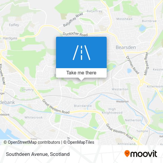 Southdeen Avenue map