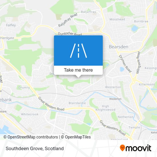 Southdeen Grove map
