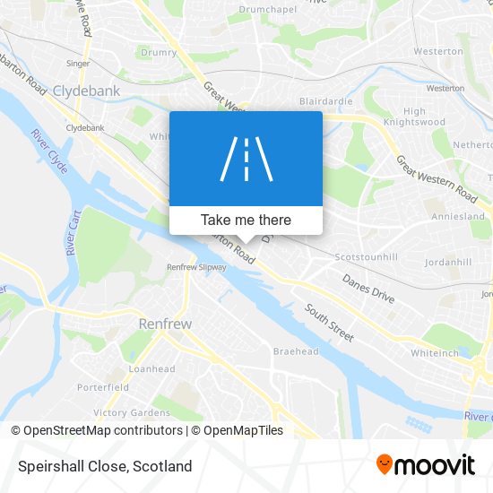 Speirshall Close map