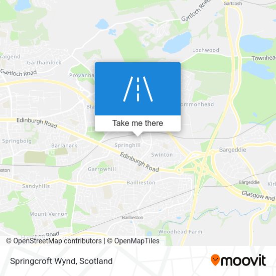 Springcroft Wynd map