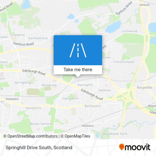 Springhill Drive South map