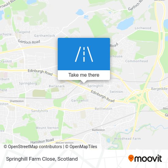 Springhill Farm Close map