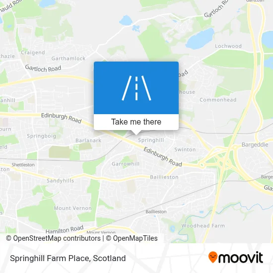 Springhill Farm Place map