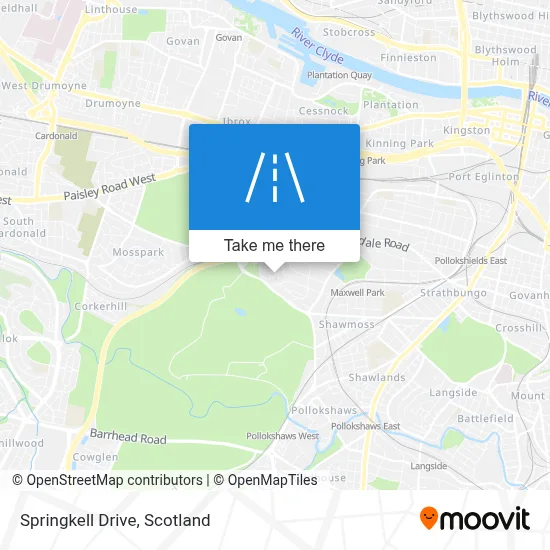 Springkell Drive map