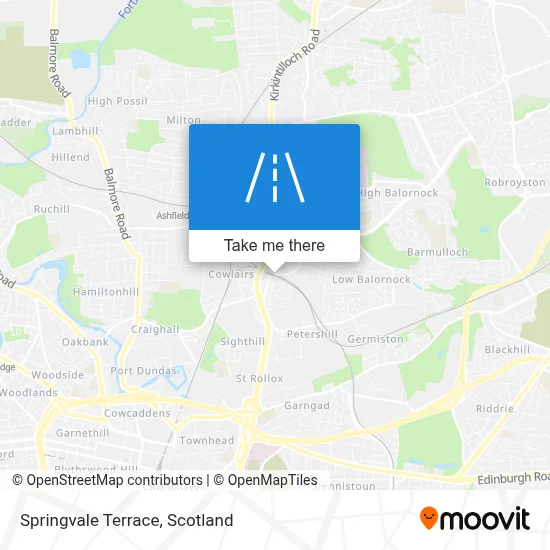 Springvale Terrace map