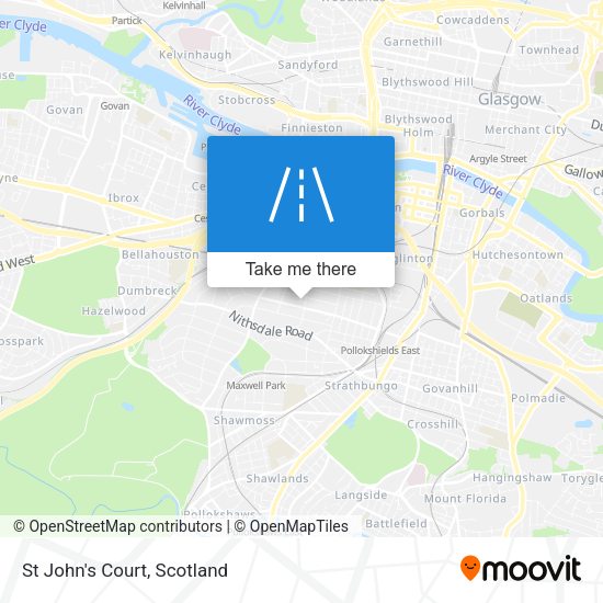 St John's Court map