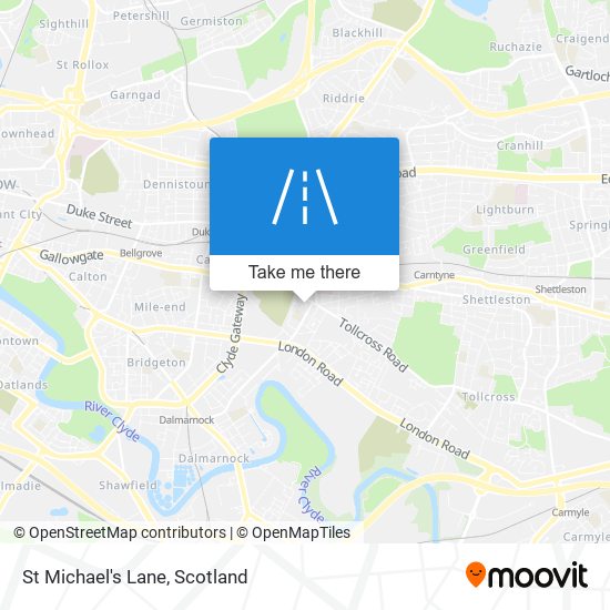 St Michael's Lane map