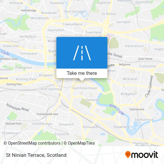 St Ninian Terrace map