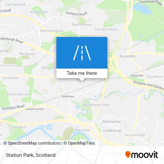 Station Park map