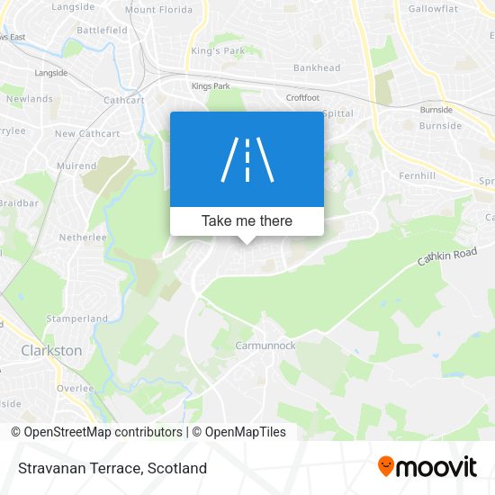 Stravanan Terrace map