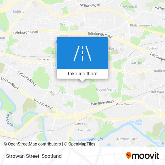 Strowan Street map