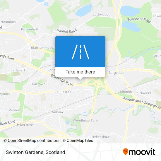 Swinton Gardens map