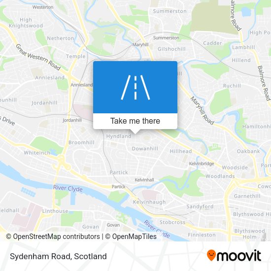 Sydenham Road map