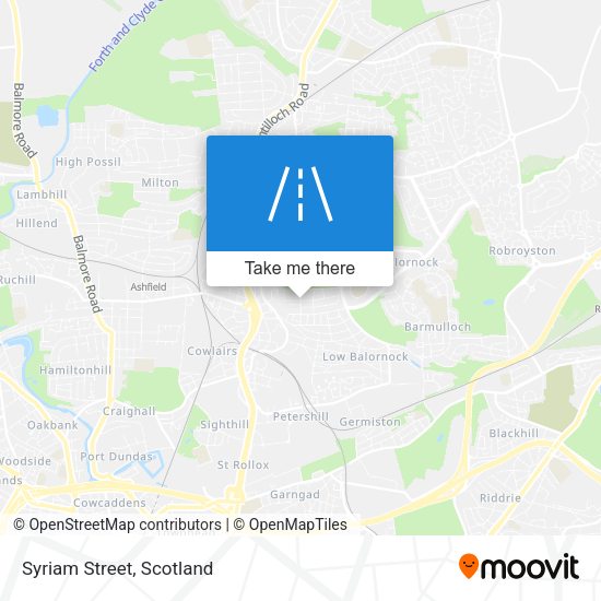 Syriam Street map