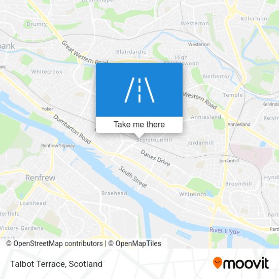 Talbot Terrace map