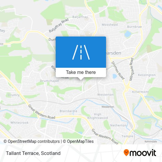 Tallant Terrace map