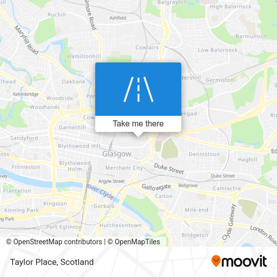 Taylor Place map