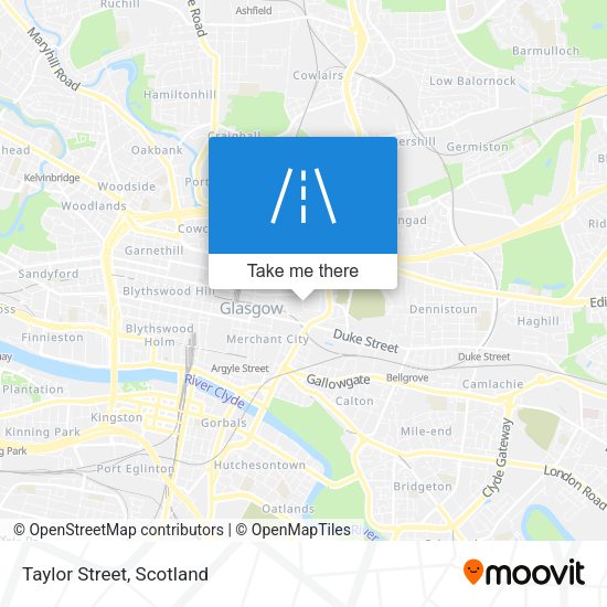 Taylor Street map