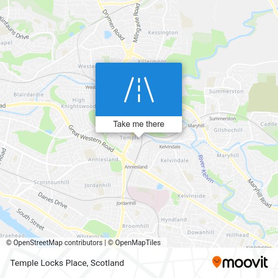 Temple Locks Place map