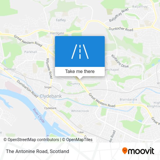 The Antonine Road map