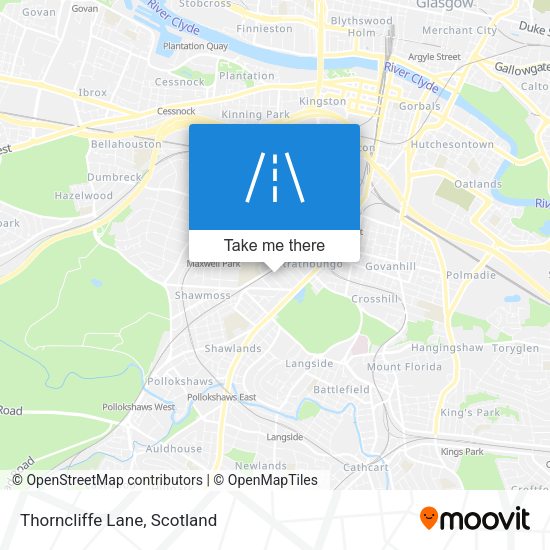 Thorncliffe Lane map