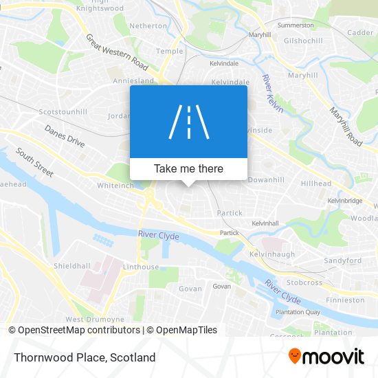 Thornwood Place map