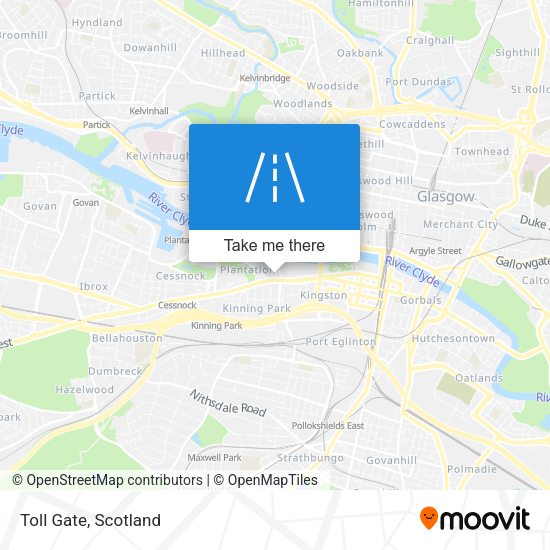 Toll Gate map