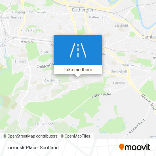 Tormusk Place map