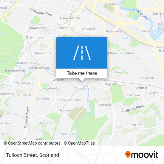 Tulloch Street map
