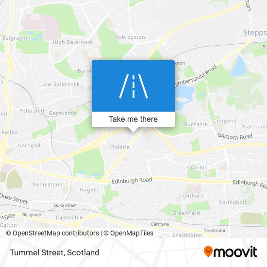 Tummel Street map