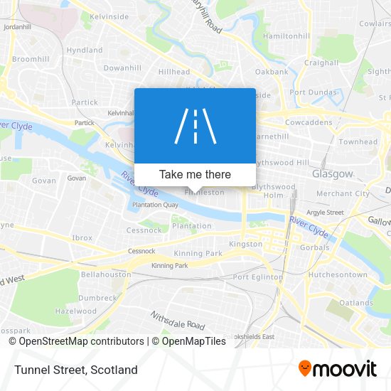 Tunnel Street map