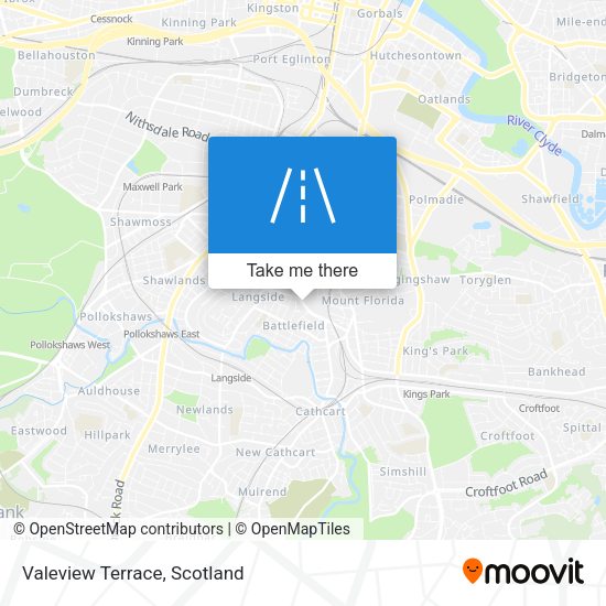 Valeview Terrace map