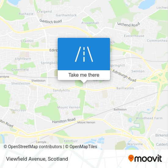 Viewfield Avenue map